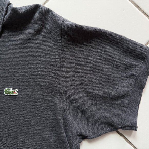 Lacoste classic fit polo – Charcoal – size L (FR 5) - Picture 6 of 9